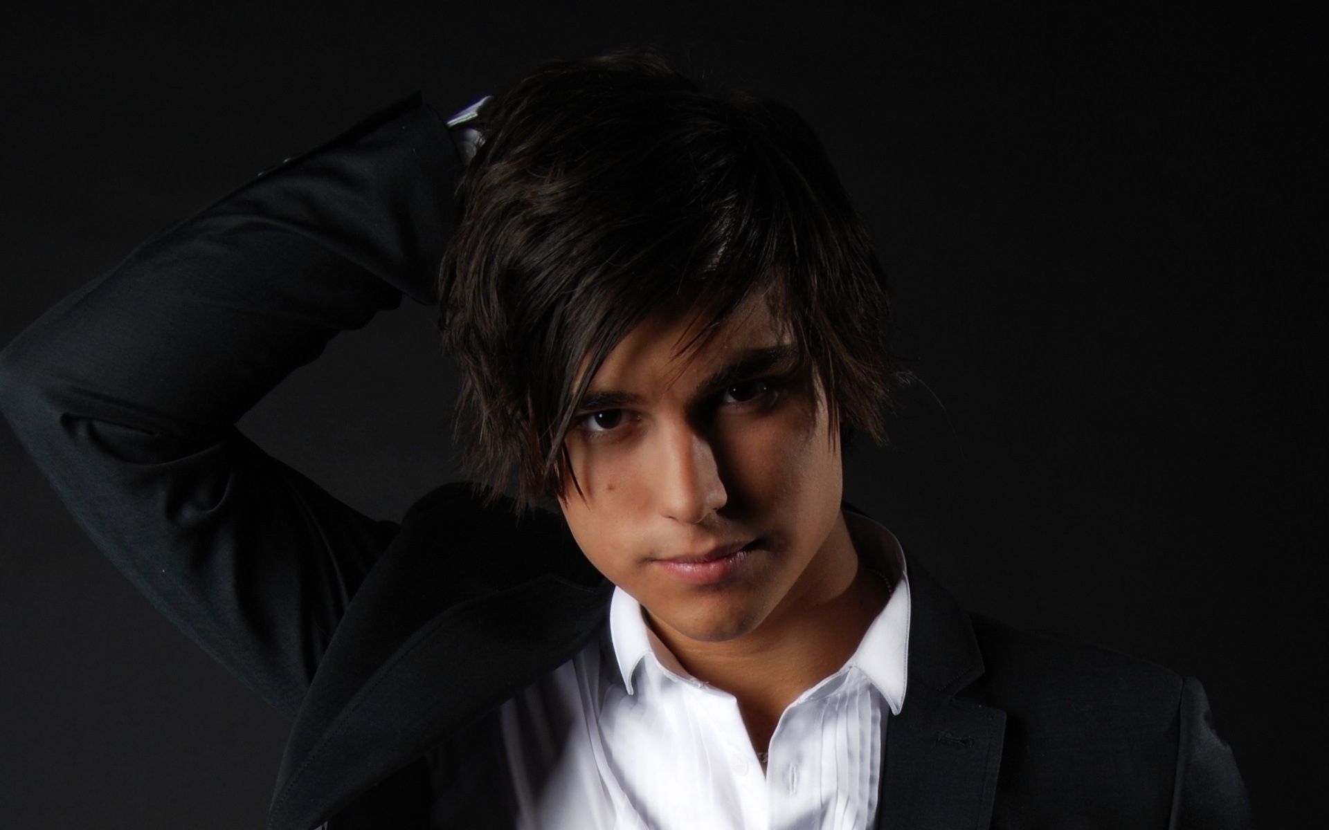 Картинки Eric saade, волосы, костюм, рубашка, взгляд фото и обои на рабочий стол