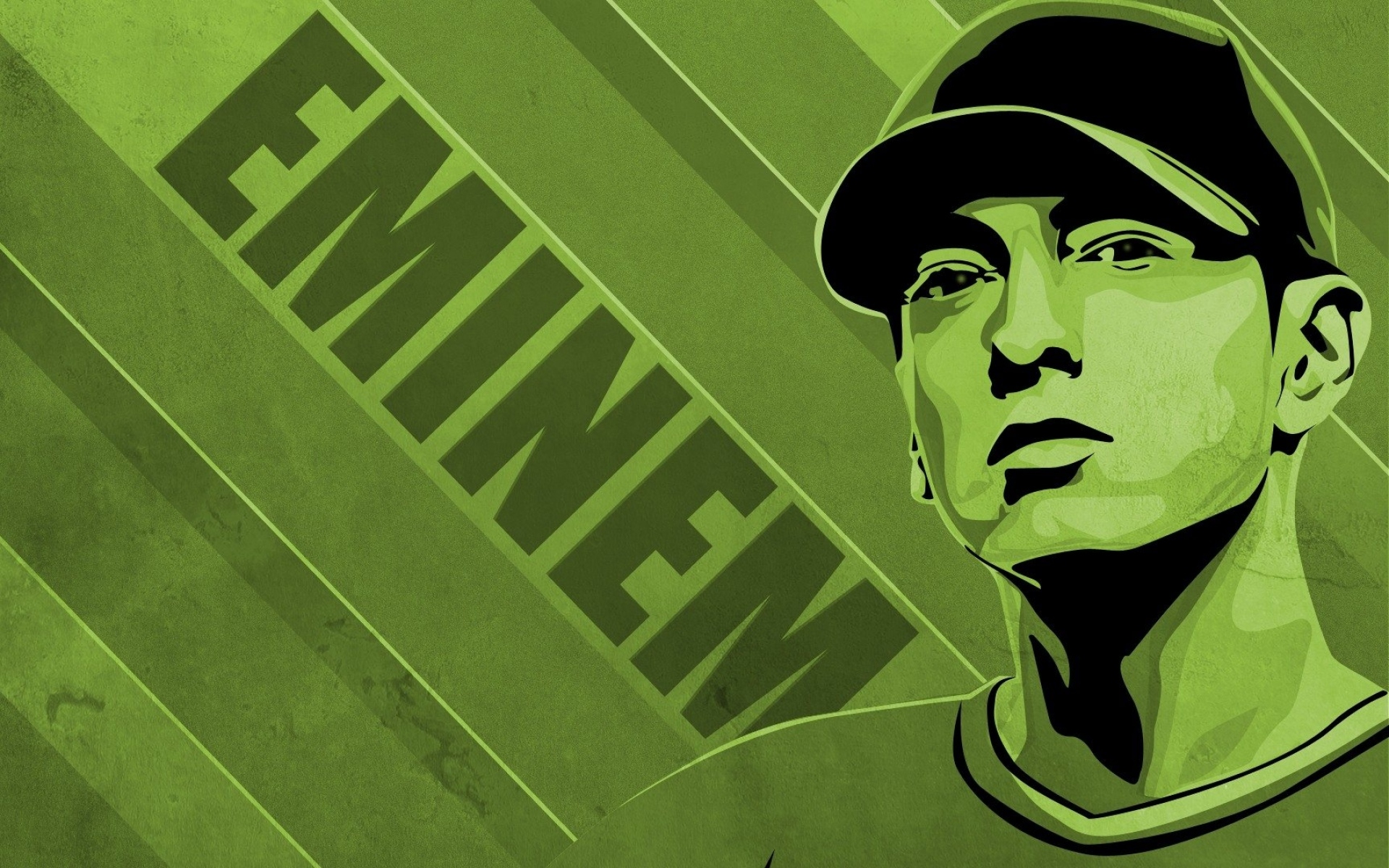 Картинки Eminem, cap, look, letters, eyes фото и обои на рабочий стол