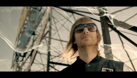 David guetta, выстрел, очки, взгляд, волосы