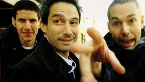 Beastie boys, группа, взгляд, эмоция, рука