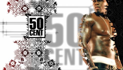 50 центов, человек, масло, тату, декор, перчатки