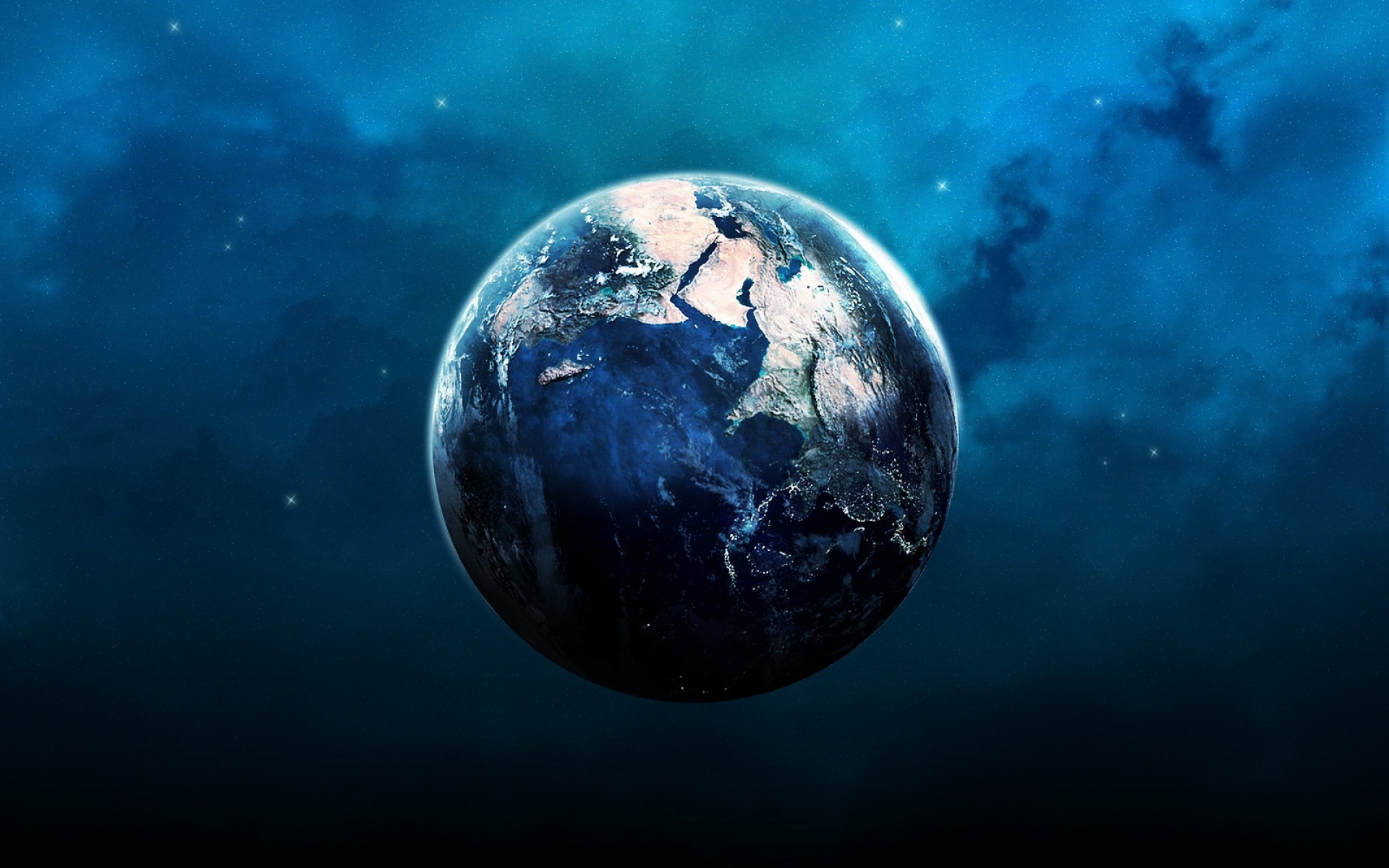 Картинки Планета, земля, орбита, синий фото и обои на рабочий стол