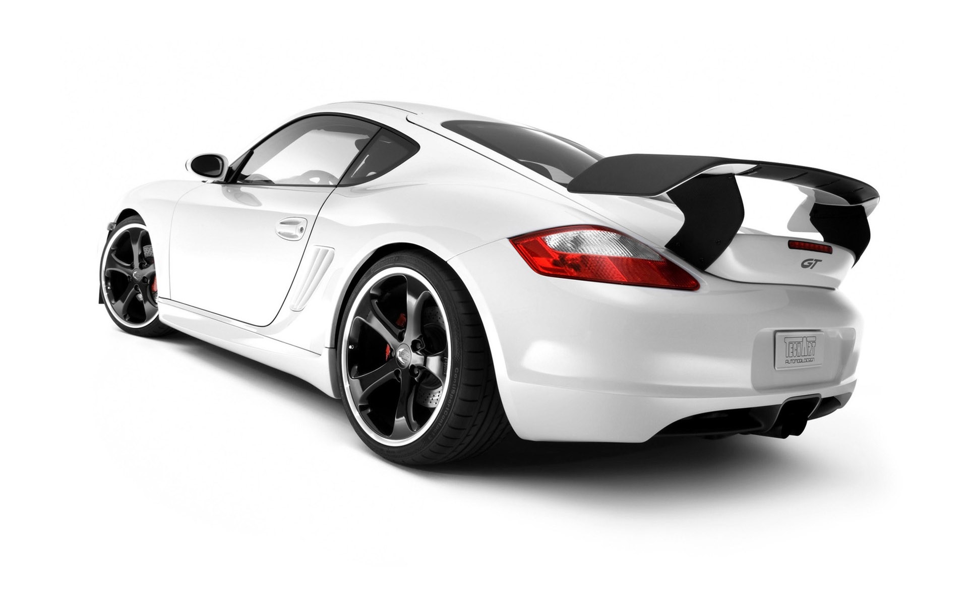 Картинки Porsche, белый, автоматический, черный, вид сзади фото и обои на рабочий стол