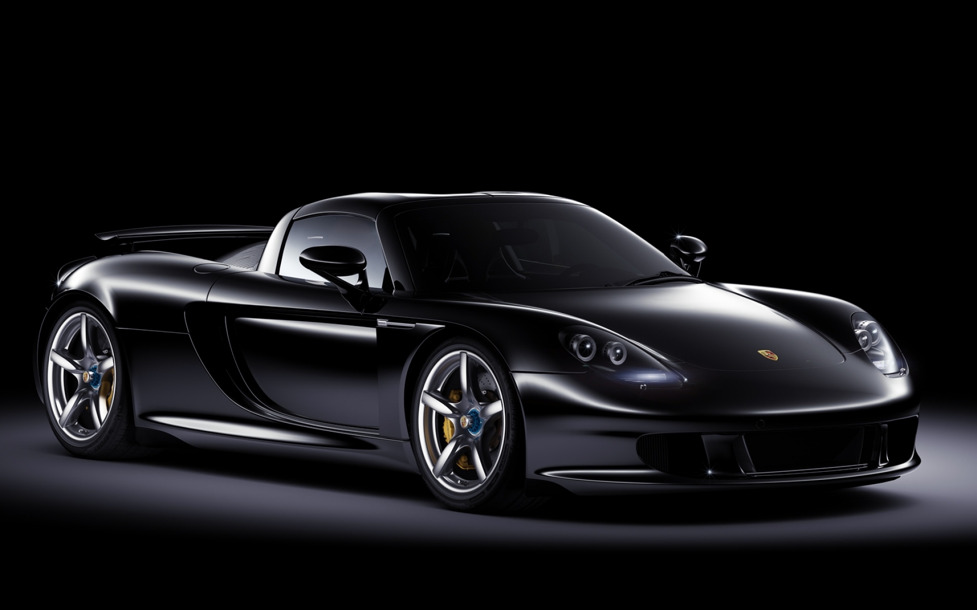 Картинки Ferrari, авто, черный, вид спереди фото и обои на рабочий стол