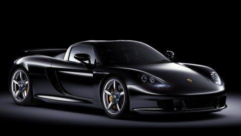 Ferrari, авто, черный, вид спереди