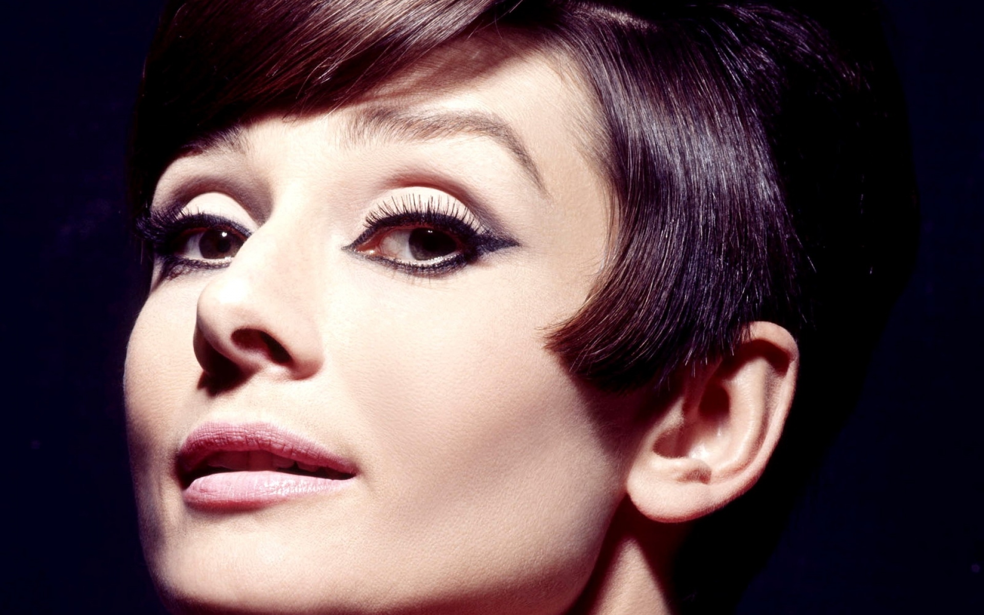 Картинки Как украсть миллион, audrey hepburn, лицо, макияж фото и обои на рабочий стол