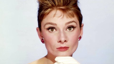 Завтрак в тиффани, audrey hepburn, holly golightly, лицо