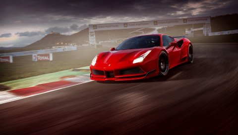 Ferrari, LARGO, 488, GTB, пакет