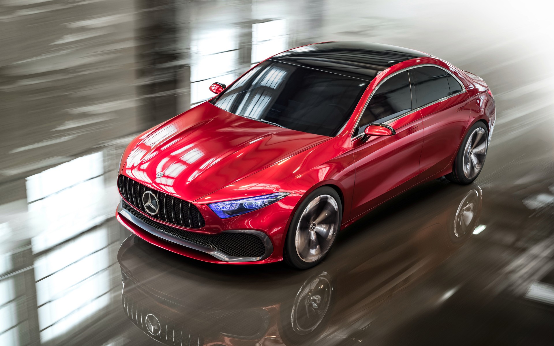 Картинки Концепция, Mercedes, Benz, Sedan, 2017 фото и обои на рабочий стол