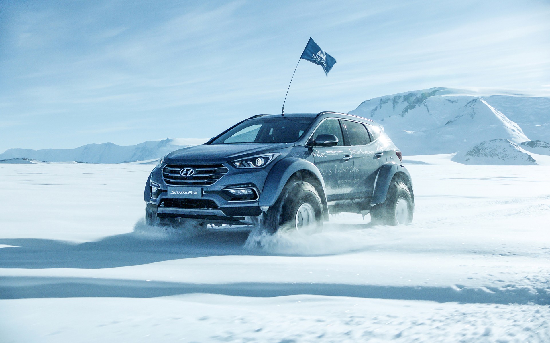 Картинки Hyundai, Santa, Arctic, 2017, Грузовики фото и обои на рабочий стол