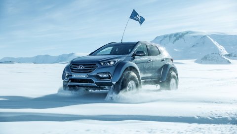 Hyundai, Santa, Arctic, 2017, Грузовики