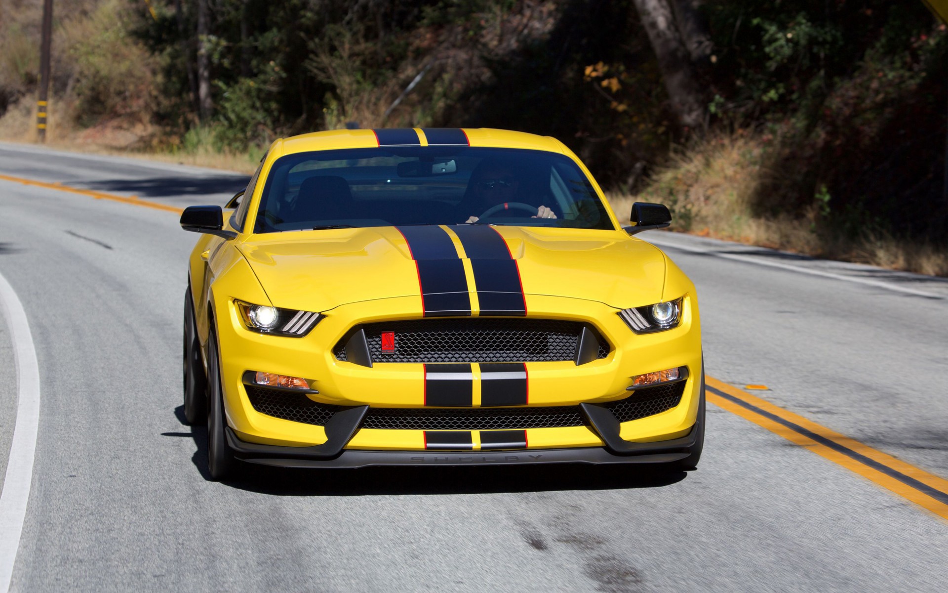 Ford Mustang Shelby gt350 Р¶РµР»С‚С‹Р№