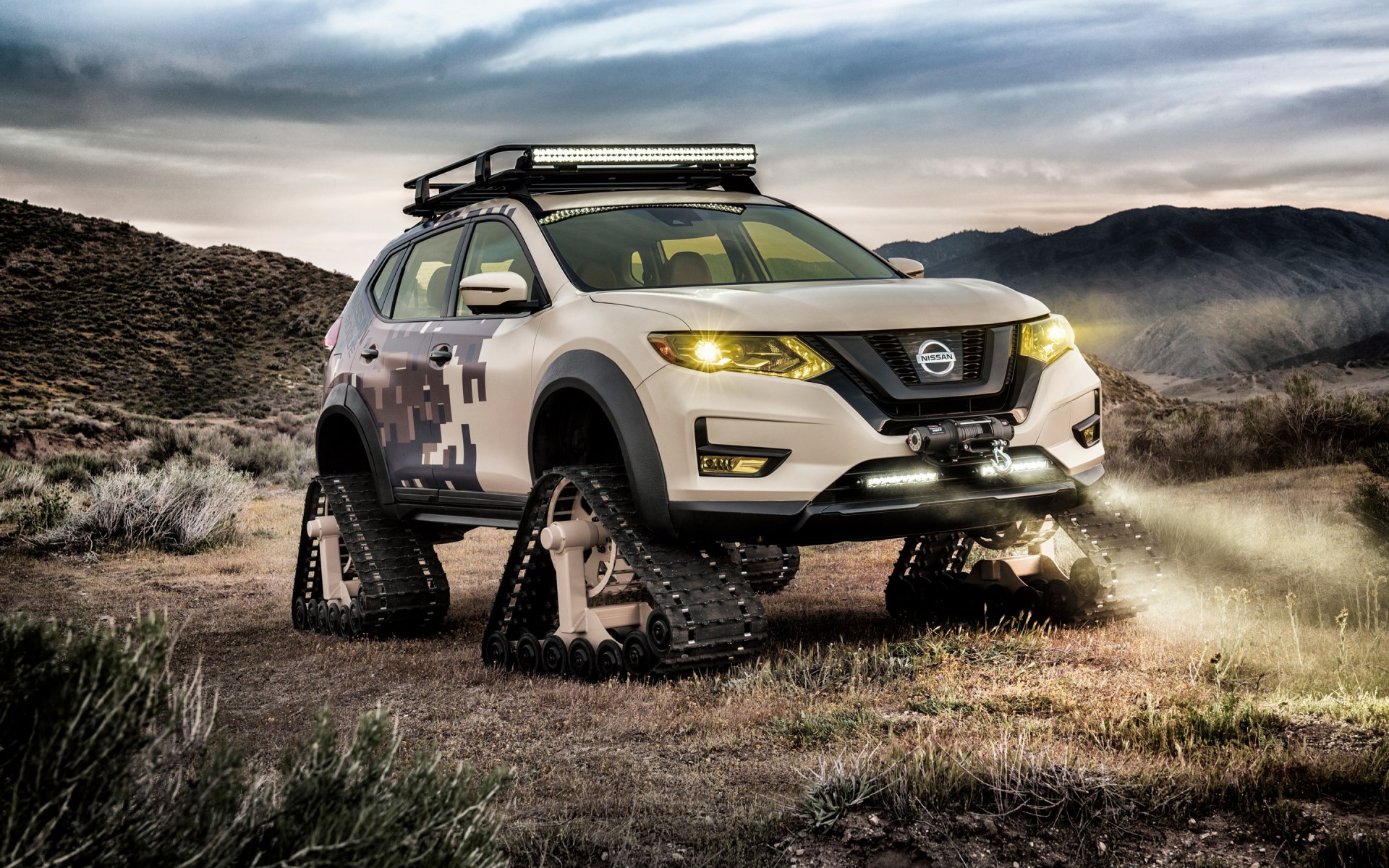 Картинки Концепция, Nissan, Project, Trail, Warrior, Rogue, 2017 фото и обои на рабочий стол