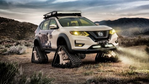 Концепция, Nissan, Project, Trail, Warrior, Rogue, 2017