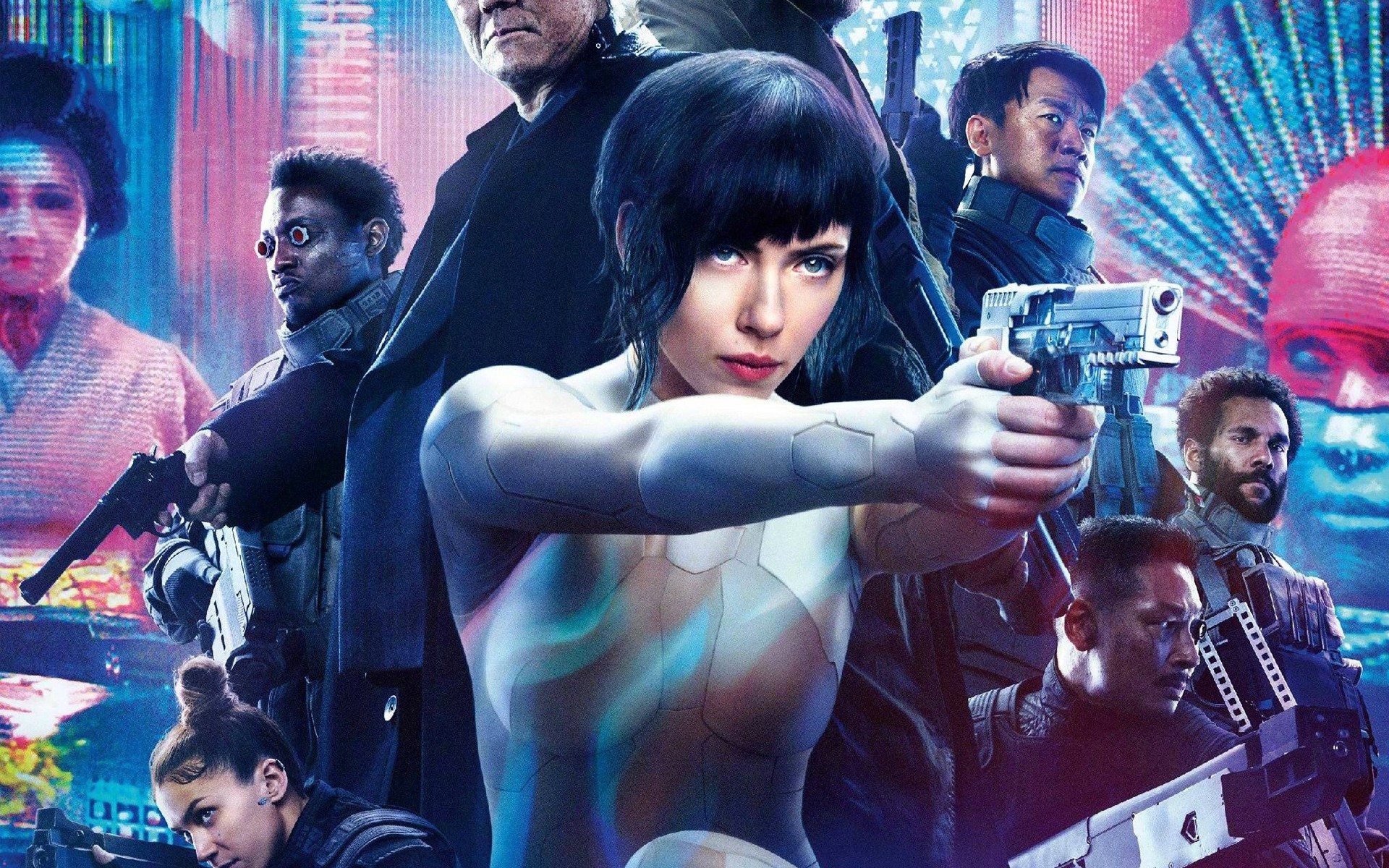 Картинки Ghost, 2017, The, Shell фото и обои на рабочий стол