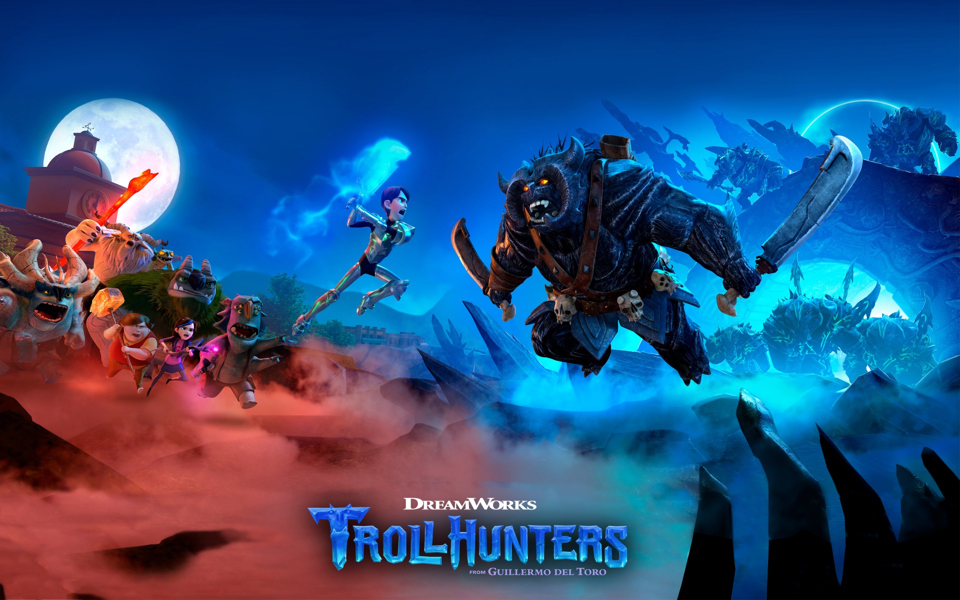 Картинки Серия, 2017, Trollhunters фото и обои на рабочий стол