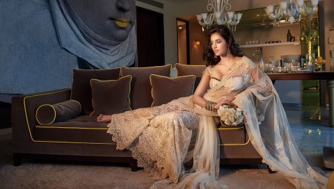 Saree, Hot, Disha, Patani
