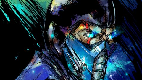 Zero, Artwork, Mortal, Kombat, Sub