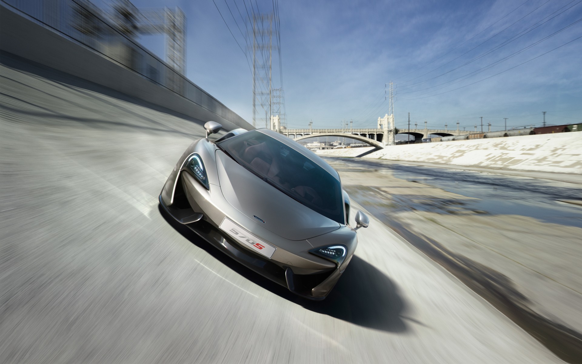 Картинки Mclaren, Blade, Silver, 570S, 2017 фото и обои на рабочий стол