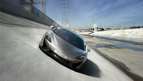 Mclaren, Blade, Silver, 570S, 2017