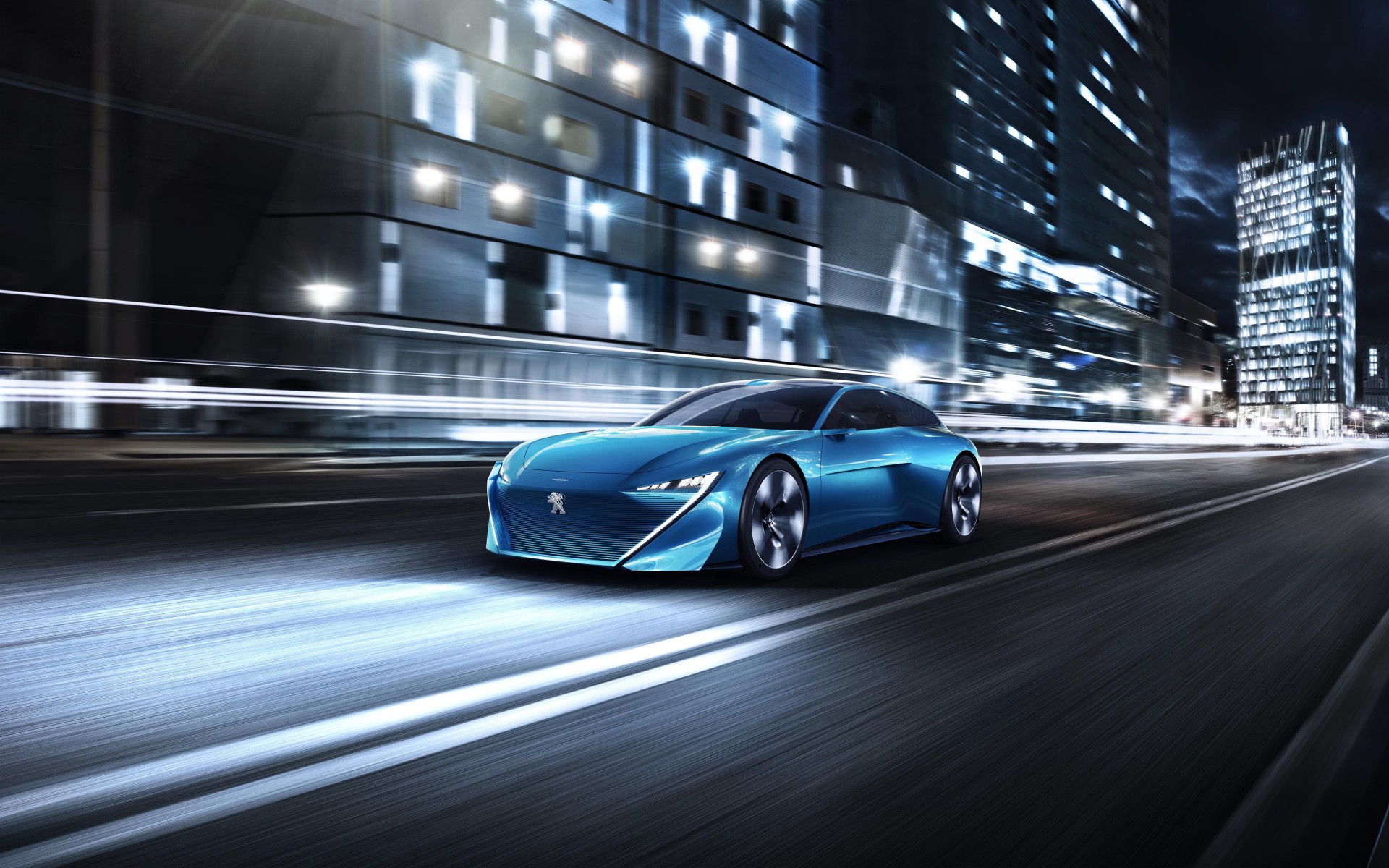 Картинки Concept, Peugeot, 2017, Instinct, Self, вождение фото и обои на рабочий стол