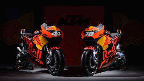 Гонка, велосипеды, MotoGP, 2017, KTM, RC16