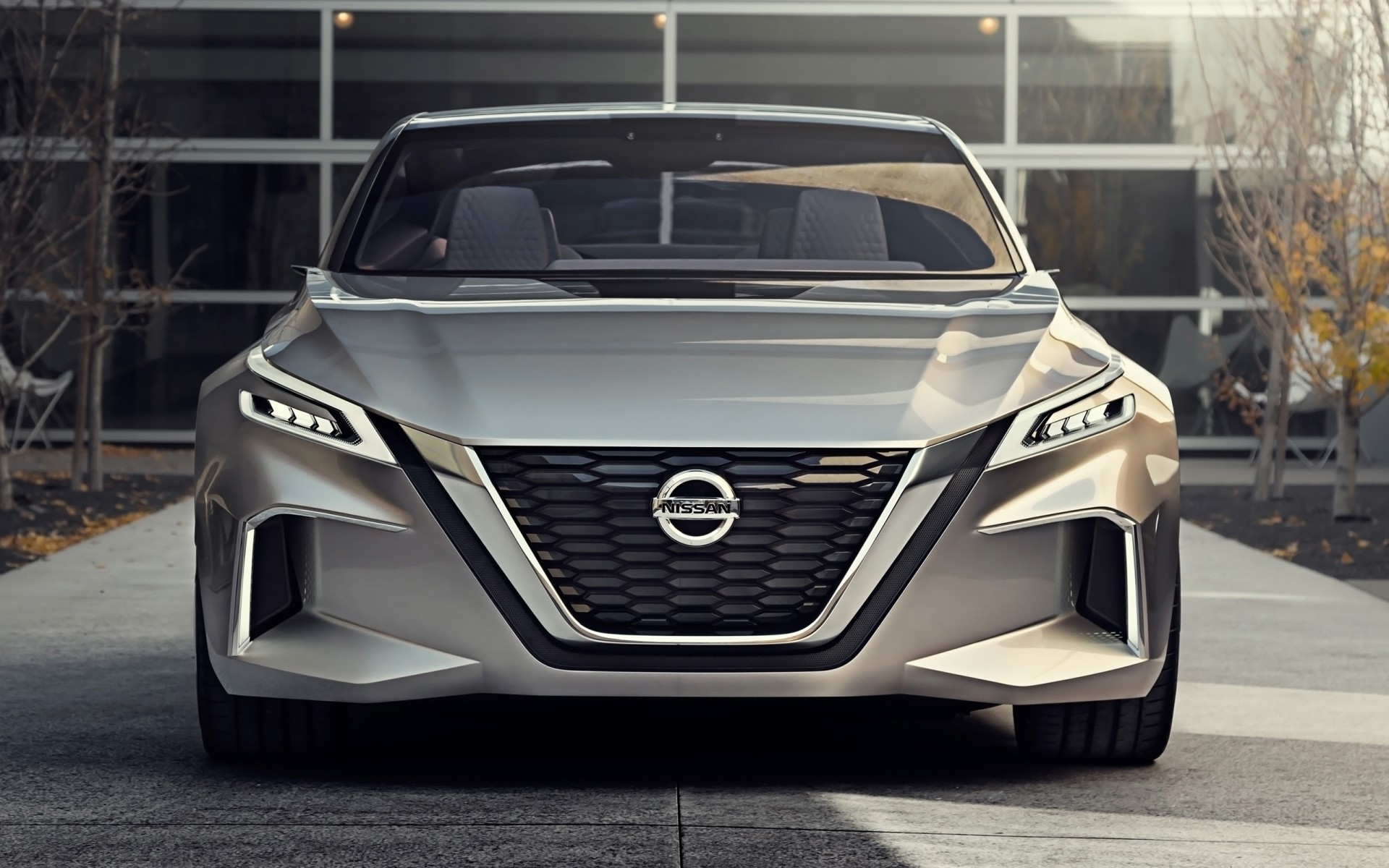 Картинки Nissan, 2017, Vmotion фото и обои на рабочий стол
