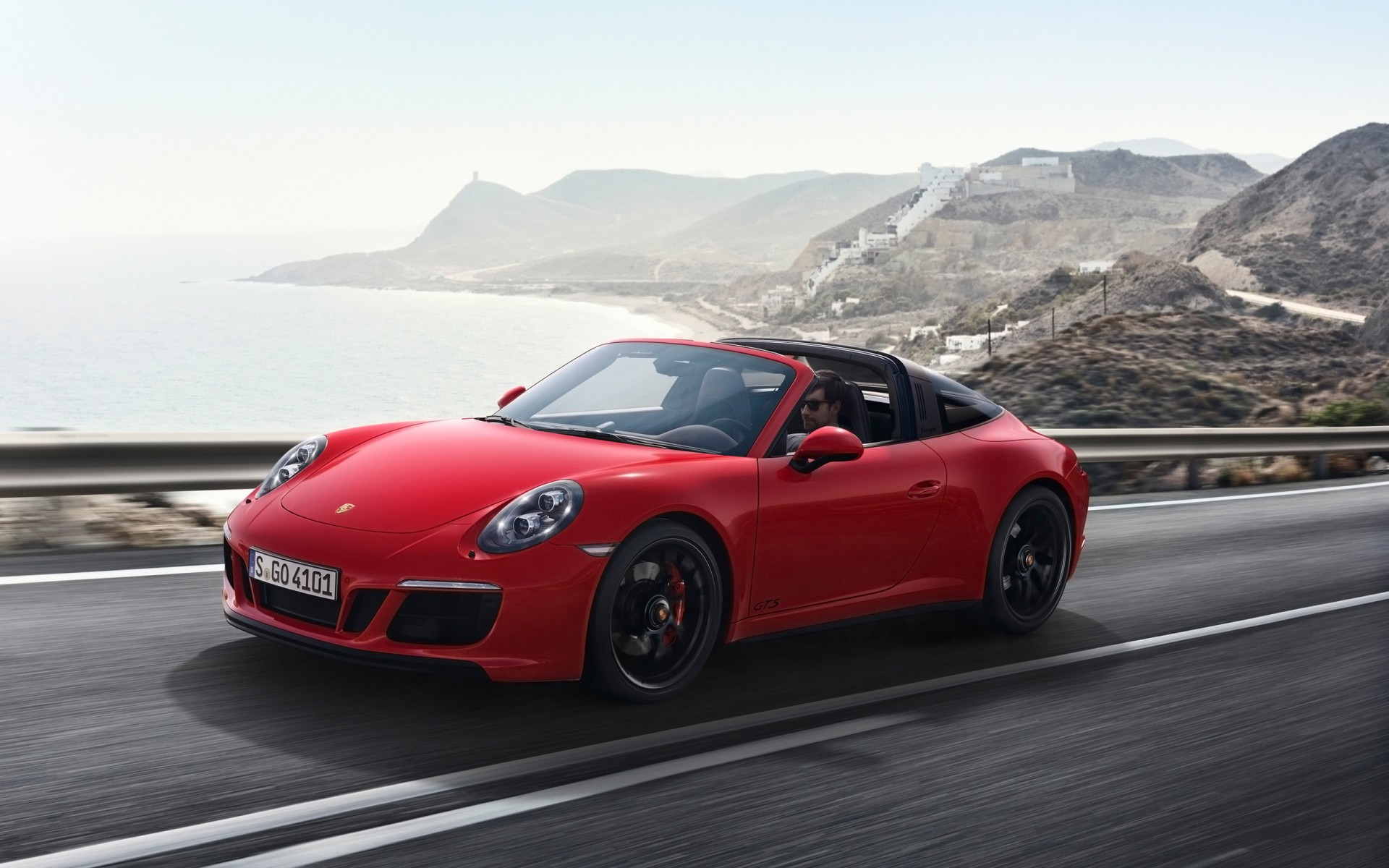 Картинки Porsche, Targa, 2017, 911, GTS фото и обои на рабочий стол