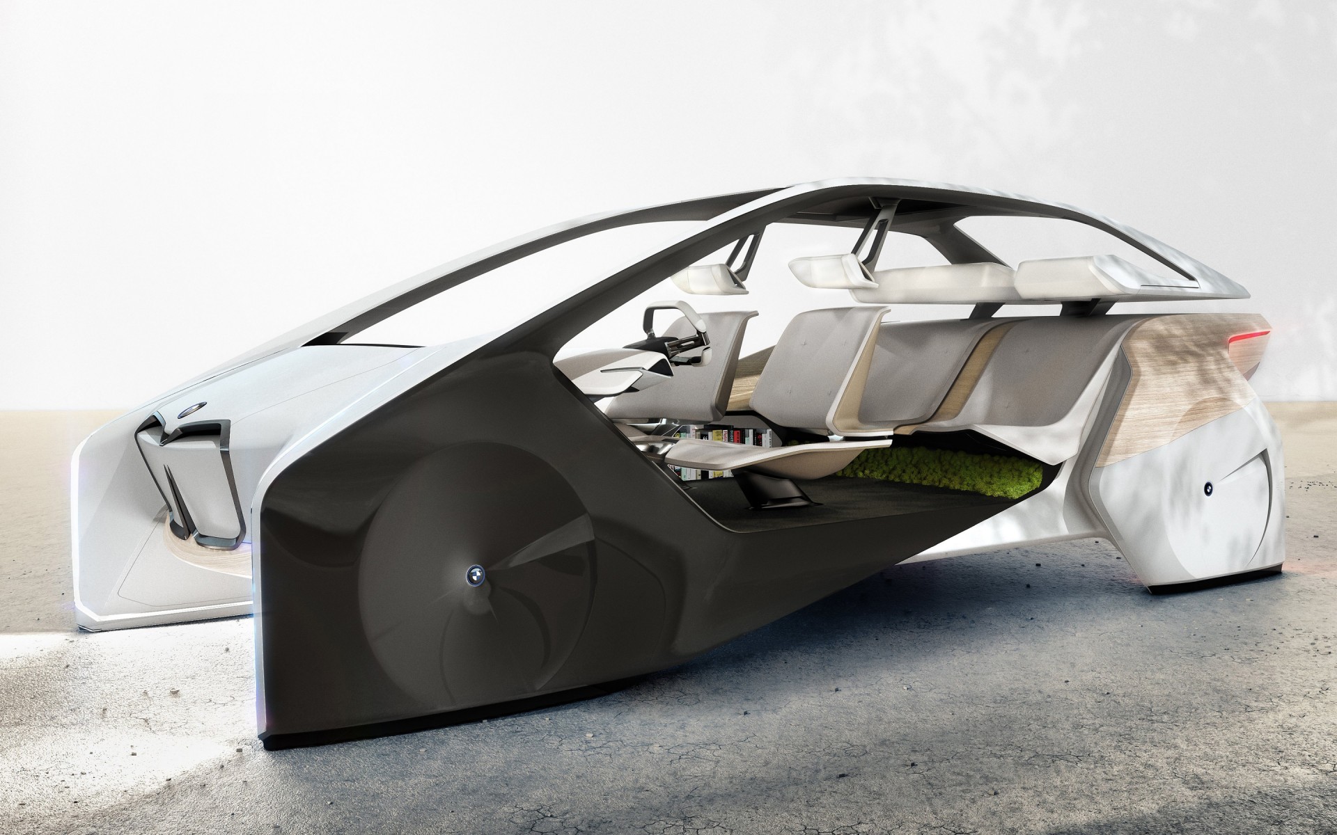 Картинки Концепция, внутри, будущее, 2017, bmw фото и обои на рабочий стол
