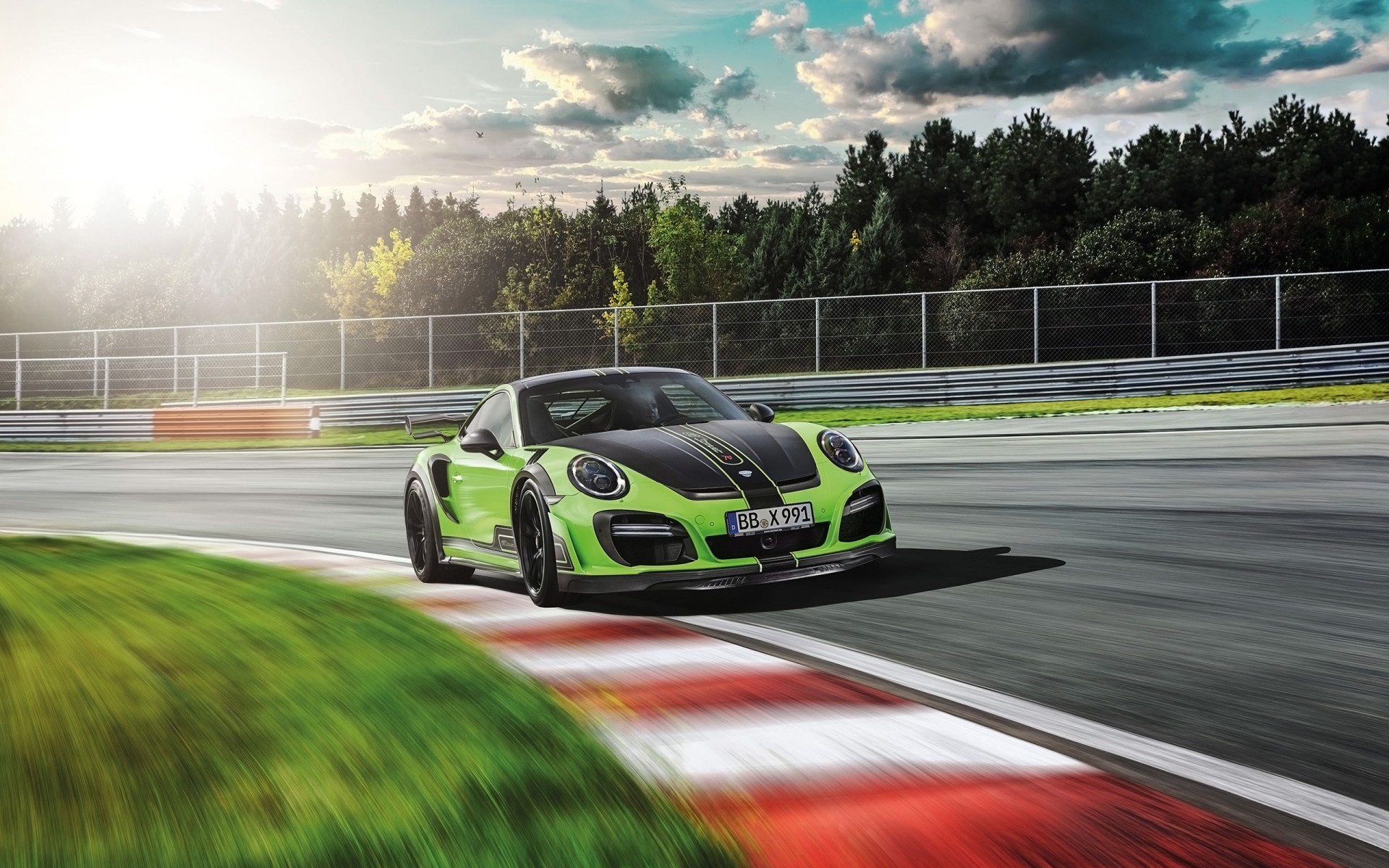 Картинки Porsche, Turbo, Techart, 2016, 911, GTstreet фото и обои на рабочий стол
