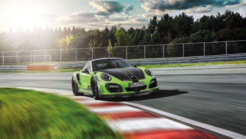 Porsche, Turbo, Techart, 2016, 911, GTstreet