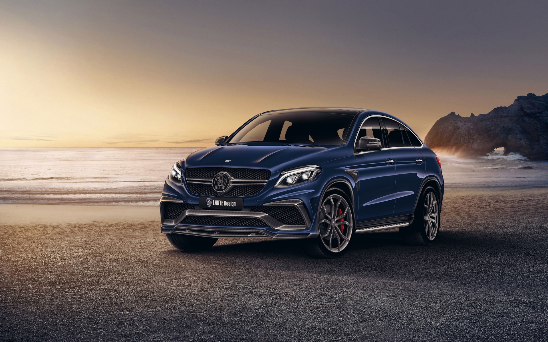 Картинки Дизайн, Mercedes, 2016, AMG, GLE, Larte фото и обои на рабочий стол