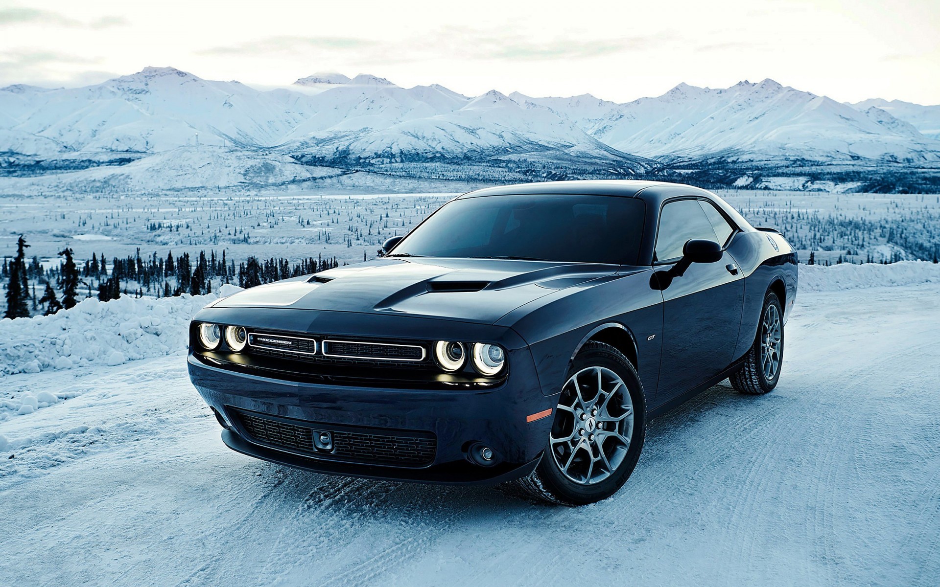 Картинки Dodge, Challenger, 2017, AWD фото и обои на рабочий стол