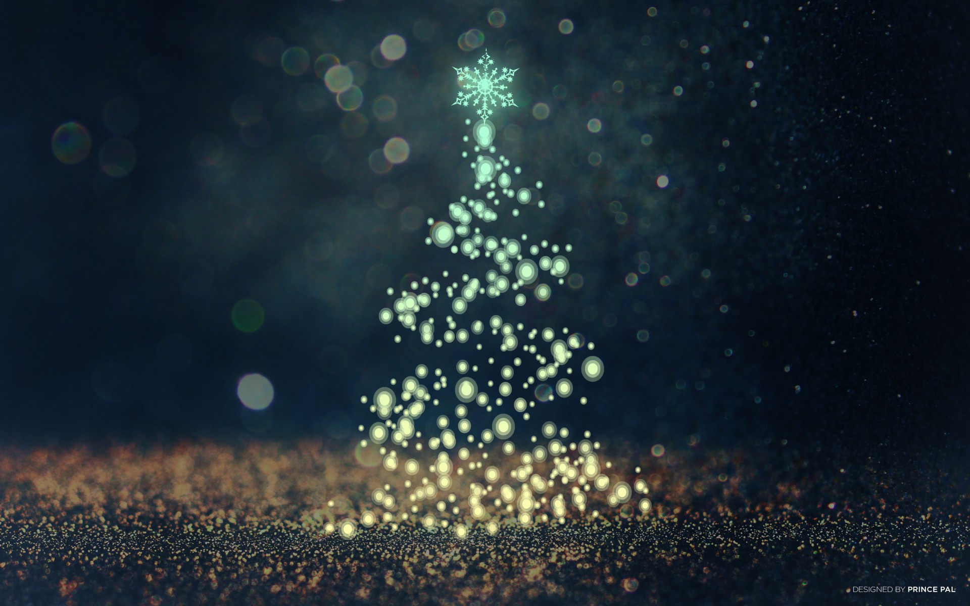 Картинки Дерево, Рождество, Bokeh фото и обои на рабочий стол