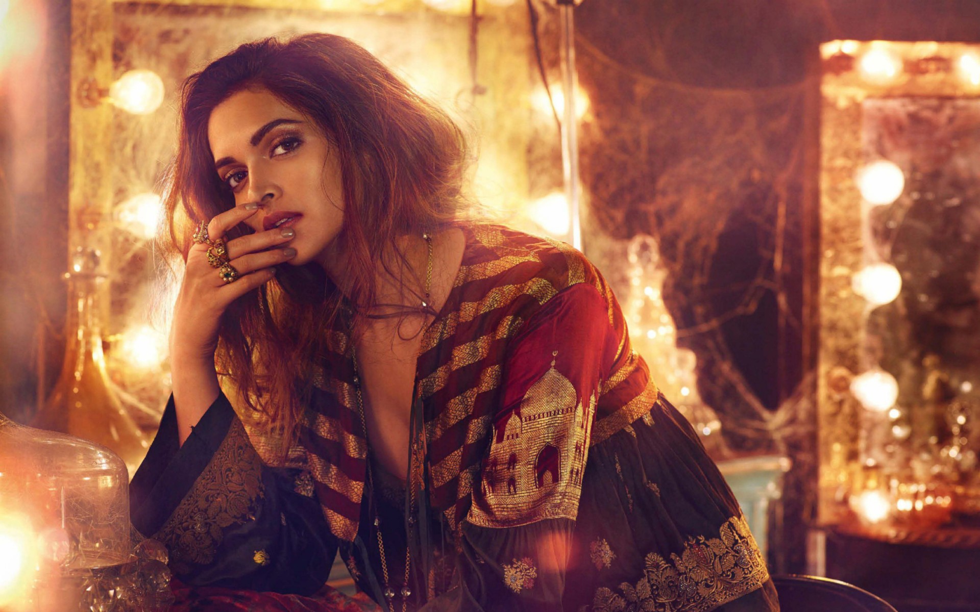 Картинки Vogue, Индия, Deepika, Padukone, 2016 фото и обои на рабочий стол