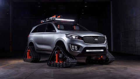 2016, Kia, Sorento, Ski, Гондола