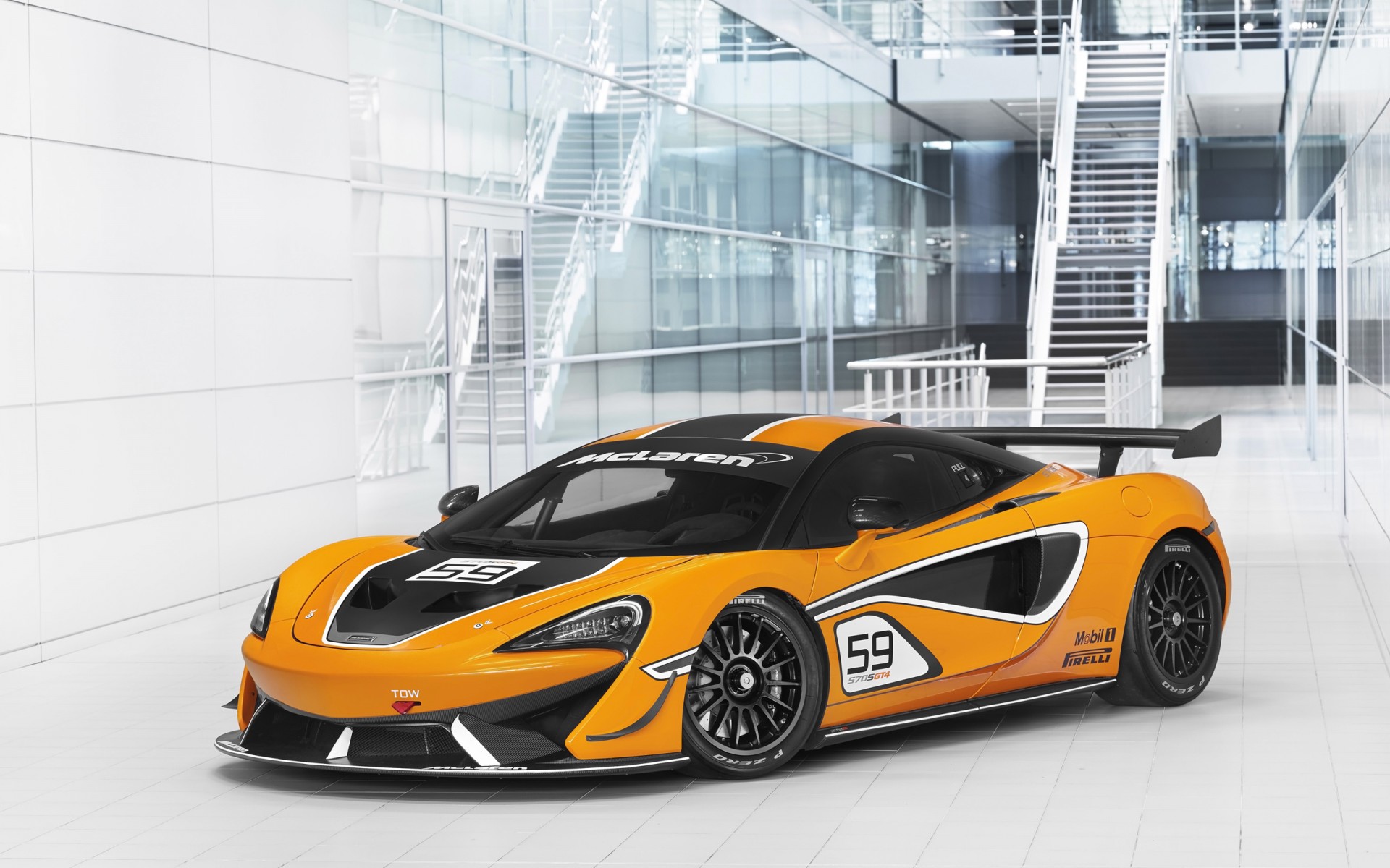 Картинки Mclaren, 2016, 570S, GT4 фото и обои на рабочий стол