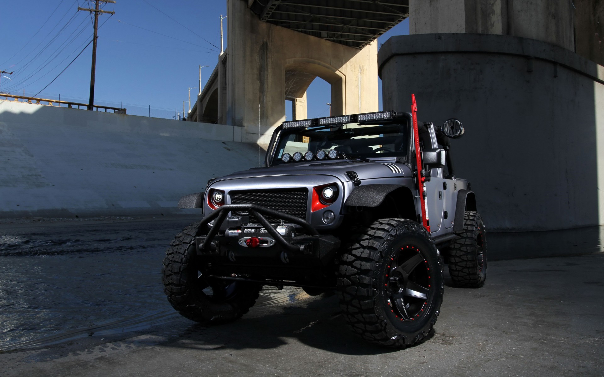 Jeep Wrangler Night