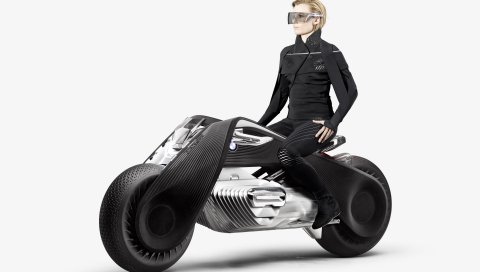 Vision, Next, Motorrad, bmw, 100