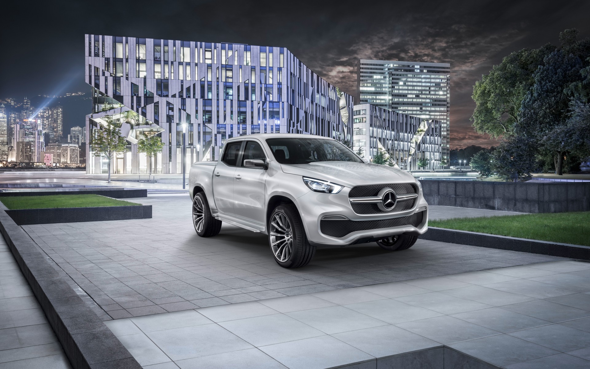 Картинки Mercedes, Benz, Class, 2017, грузовик, Самовывоз фото и обои на рабочий стол