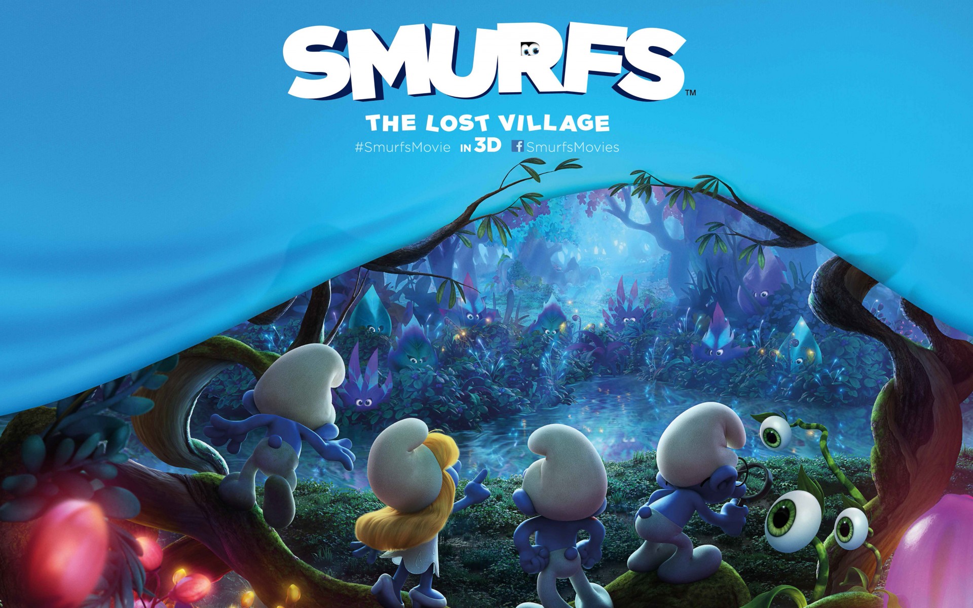 Картинки Анимация, деревня, Lost, Smurfs, The фото и обои на рабочий стол