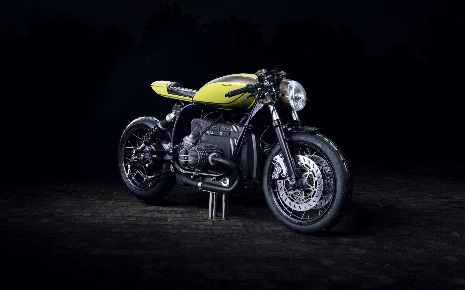 Картинки Diamond, Racer, bmw, Atelier, R100, Cafe фото и обои на рабочий стол