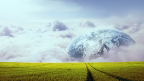 Планета, поле, ферма