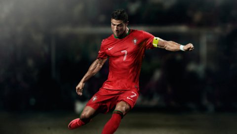 Футбол, Игрок, Криштиану, Роналду, Португальский