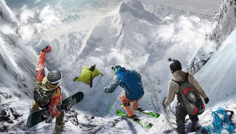 Спорт, игры, экстремальные, крутые