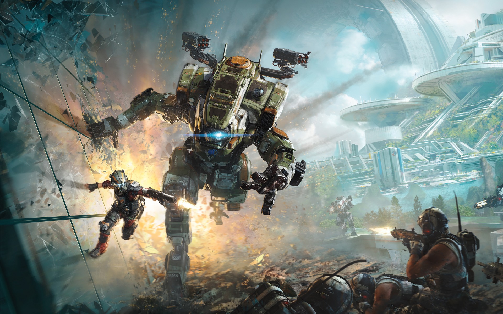 Картинки Игра, Titanfall, 2016 фото и обои на рабочий стол