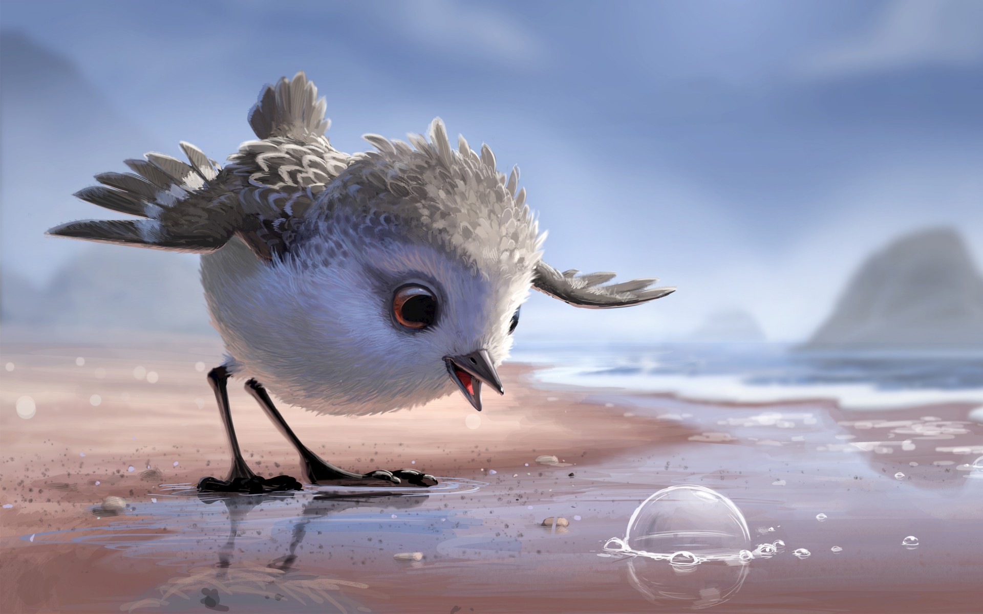 Картинки Pixar, Piper фото и обои на рабочий стол