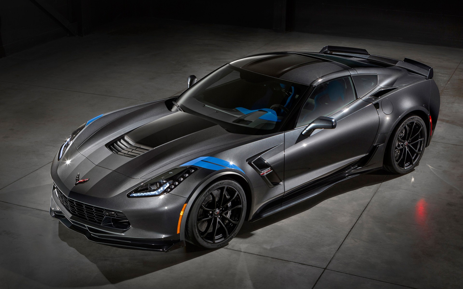 Картинки Спорт, Chevrolet, Grand, Corvette, 2017 фото и обои на рабочий стол