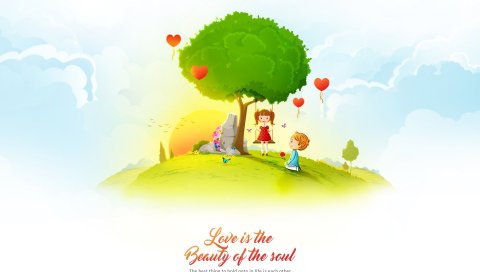 Любовь, красота, душа