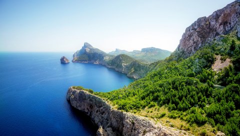 Красивый, Остров